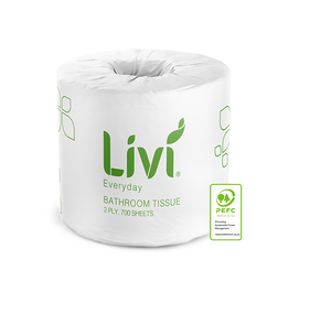 Livi Everyday Toilet Tissue 2 Ply 700 Sheets