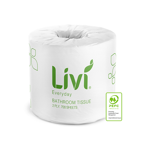 Livi Everyday Toilet Tissue 2 Ply 700 Sheets