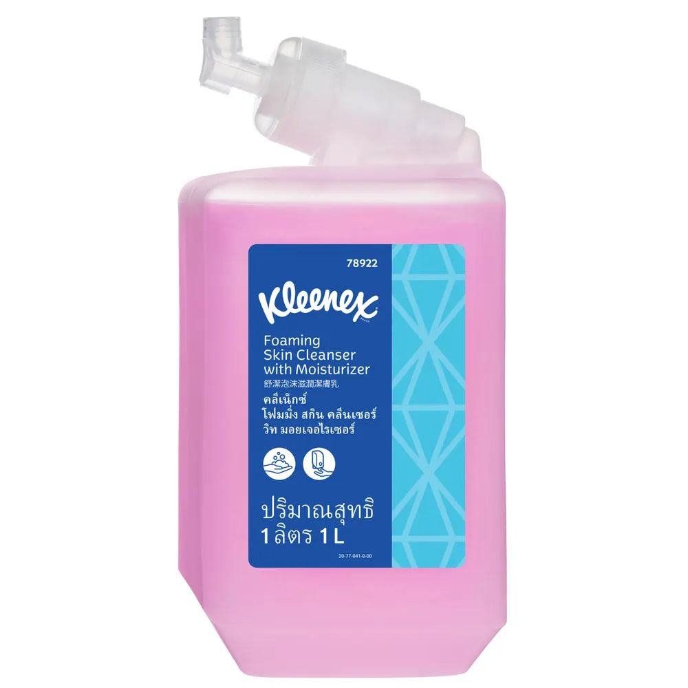 Kleenex® Foaming Skin Cleanser with Moisturiser 1L - 6 Cartridges