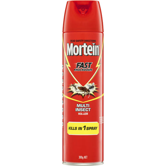 Mortein Fast Knockdown Insect Spray Multi Insect Killer 300g