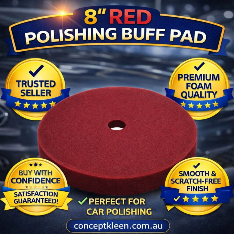 Concept Kleen 8″ Red Polishing Buff Pad
