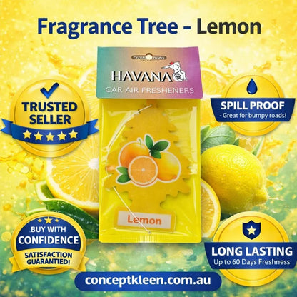 Havana Lemon Hanging Tree Air Freshener