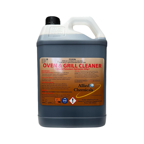 Allied Chemicals OVEN & GRILL CLEANER 5Lt & 20Lt