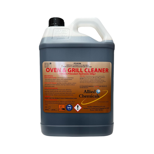 Allied Chemicals OVEN & GRILL CLEANER 5Lt & 20Lt