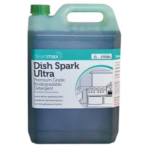 Cleanmax Dishwashing Liquid Dishspark Ultra 5L