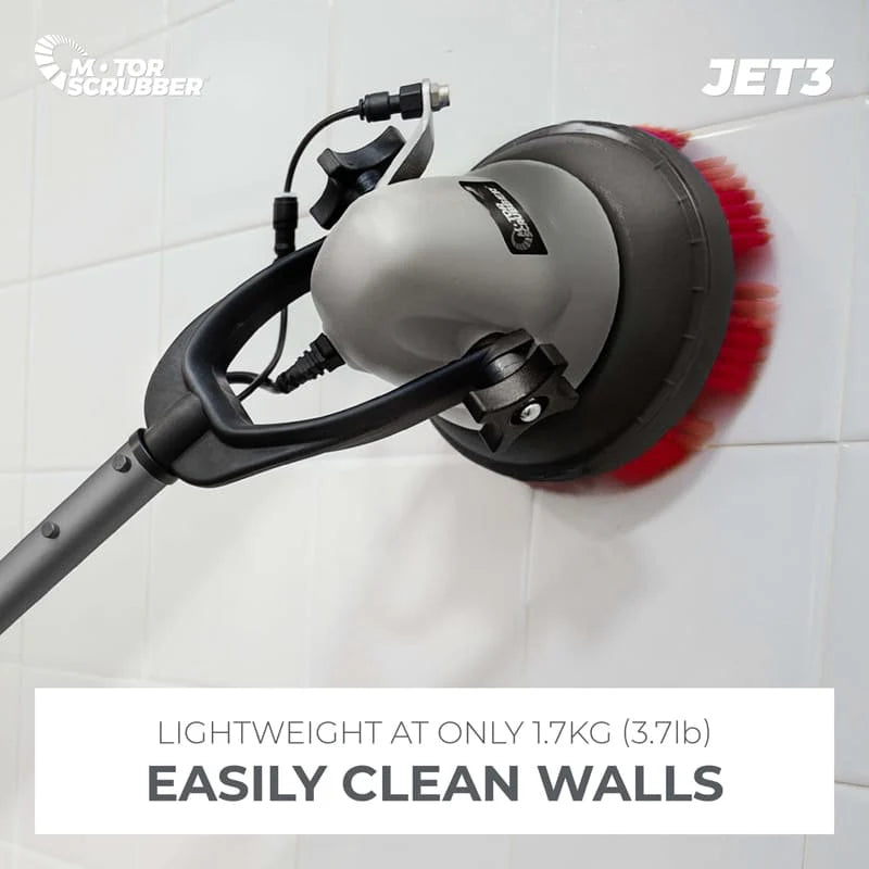 MotorScrubber JET3 Starter Kit with Spray Jet - Floor Scrubber