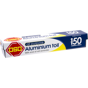 Oso® All Purpose Aluminium Foil 150m x 44cm
