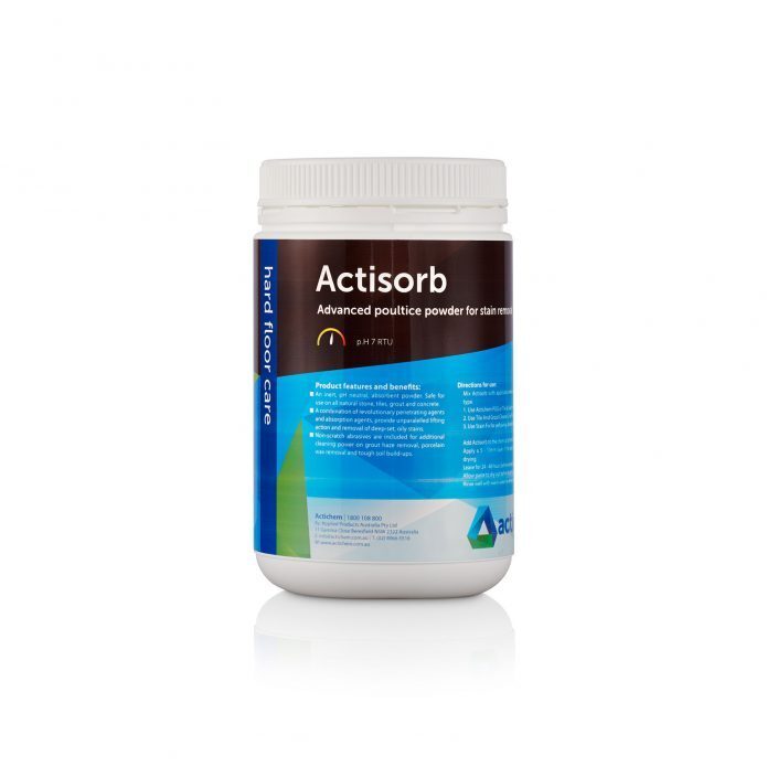 Actichem Actisorb Advanced Poultice Powder for Stain Removal