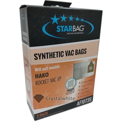 StarBag AF1073S Synthetic Vacuum Cleaner Bags for Hako