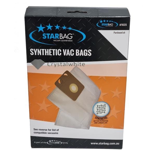 Starbag AF1022S Synthetic Vacuum Cleaner Bags