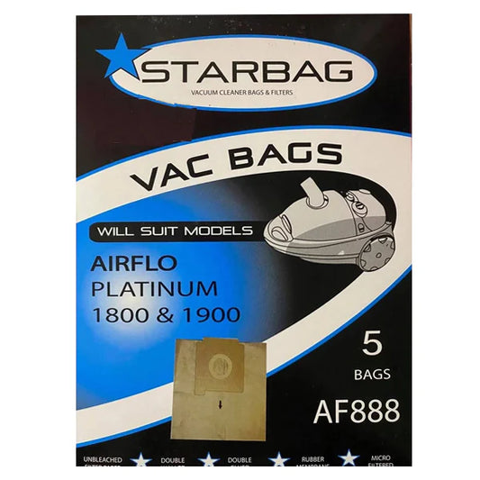 Starbag AF888 Paper Vacuum Cleaner Bags