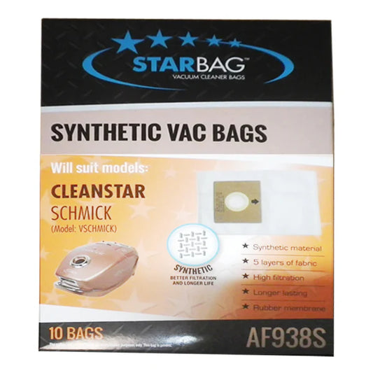 Starbag AF938S Synthetic Vacuum Cleaner Bags