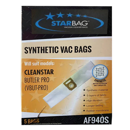 Starbag AF940S Synthetic Vacuum Cleaner Bags