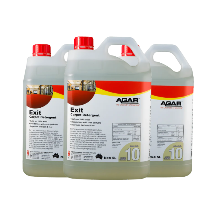 AGAR Exit Carpet Detergent 5L & 20L