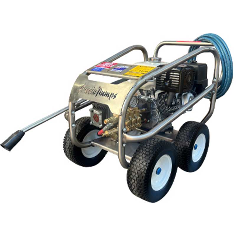 Aussie Pumps Pressure Washer Scud400 Electric Start 4,000 PSI HONDA BLASTER ABBSS400/GX390E