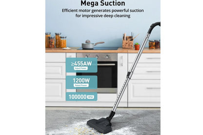 Aspiron Bagless HEPA Filter 23.5Kpa Vacuum Cleaner