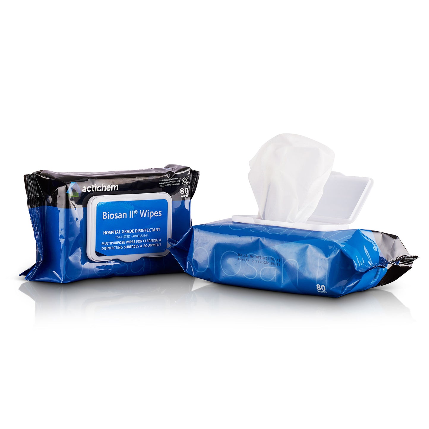 Actichem Biosan II Wipes Hospital grade disinfectant wipes