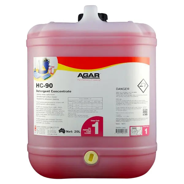Agar HC-90 Detergent Concentrate - High Concentrate Detergent