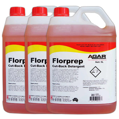 Agar Florprep Cut Back Detergent