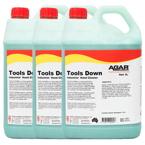 Agar Tools Down Industrial Workshop Hand Cleaner