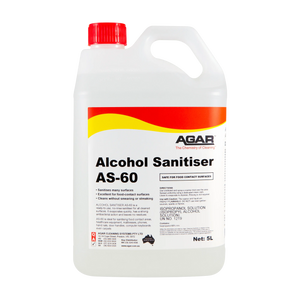 Agar Alcohol Sanitiser AS-60 5L