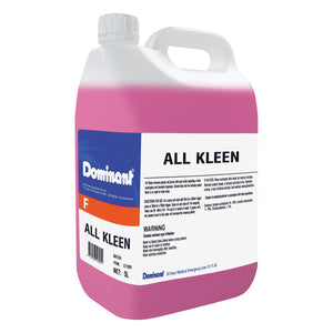 Dominant All Kleen Multi-Purpose Alkaline Cleaner with a Lavender Fragrance 5L