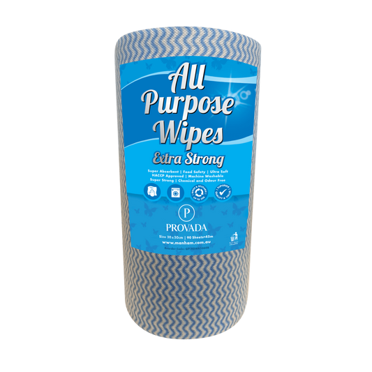 PROVADA - All Purpose Wipes 80 Sheets - Single Roll