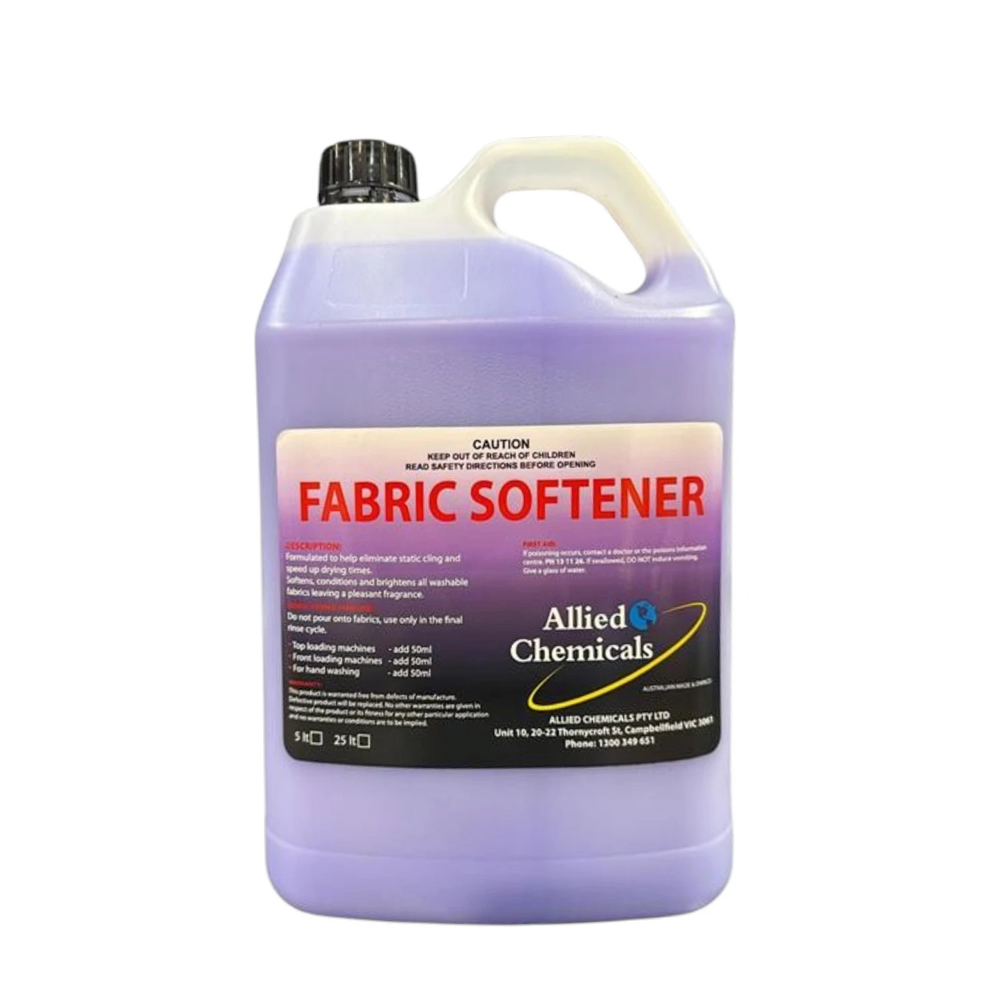 Allied Chemical fabric Softener 5L