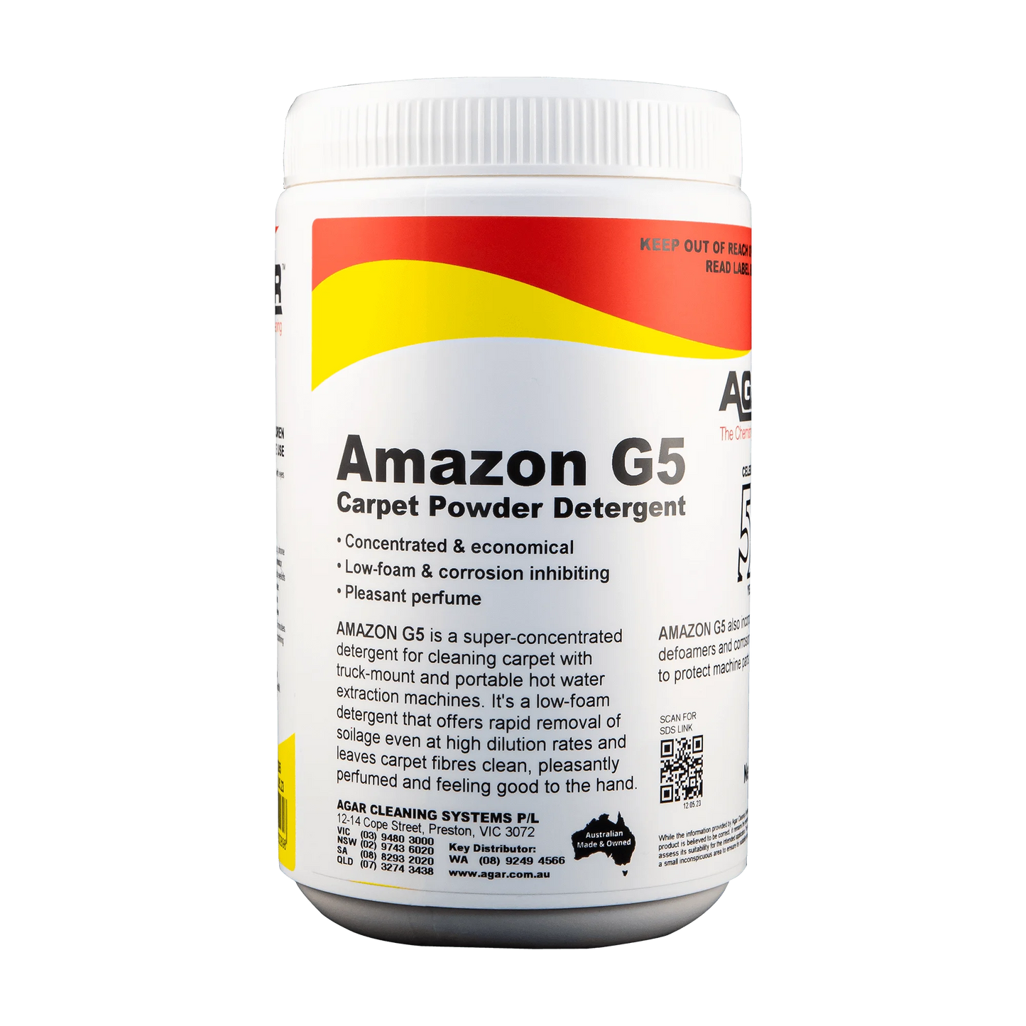 Agar Amazon G5 Carpet Powder Detergent