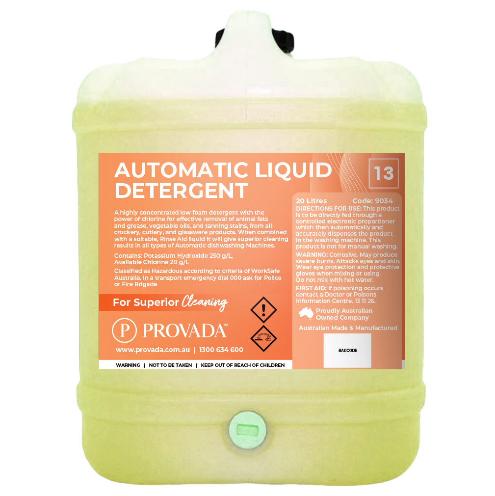 PROVADA Automatic Dishwashing Detergent 20L