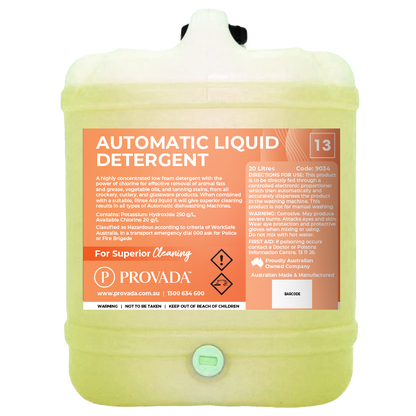 PROVADA Automatic Dishwashing Detergent 20L/5L