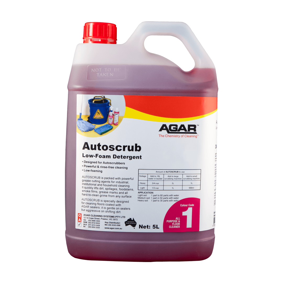 AGAR Autoscrub Detergent 5L & 20L