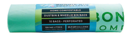 Bonnie Bio 120-140L Compostable Garbage & Wheelie Bin Bags