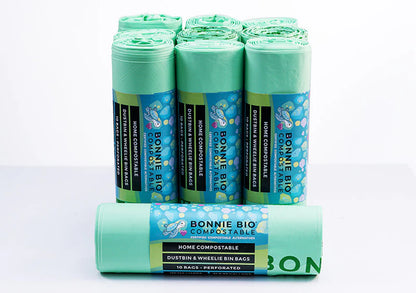 Bonnie Bio 120-140L Compostable Garbage & Wheelie Bin Bags