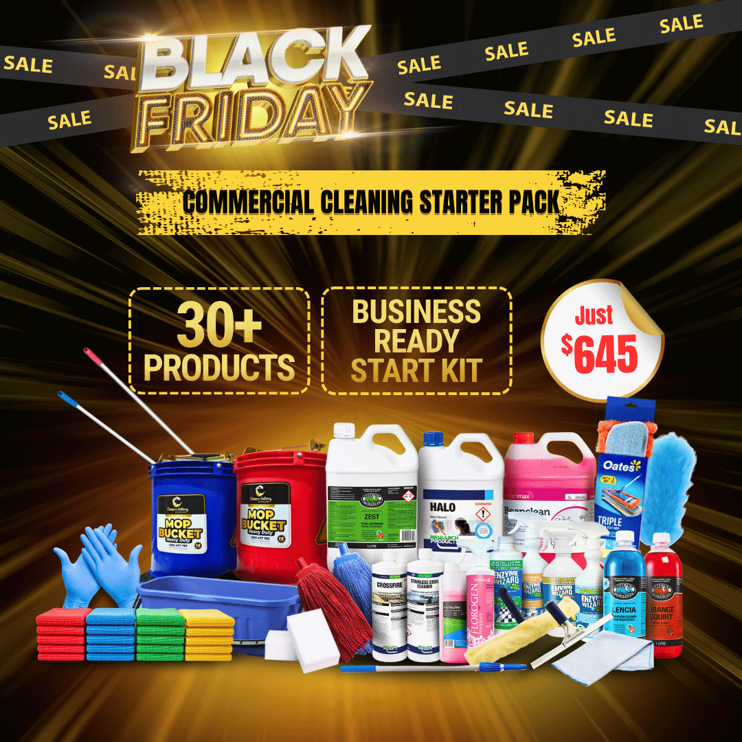 Commercial Cleaning Starter Pack for Cleaners BF