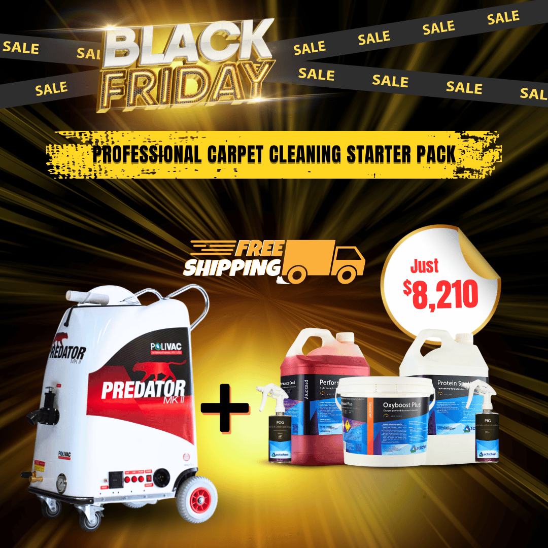 Professional Carpet Cleaning Starter Pack BF
