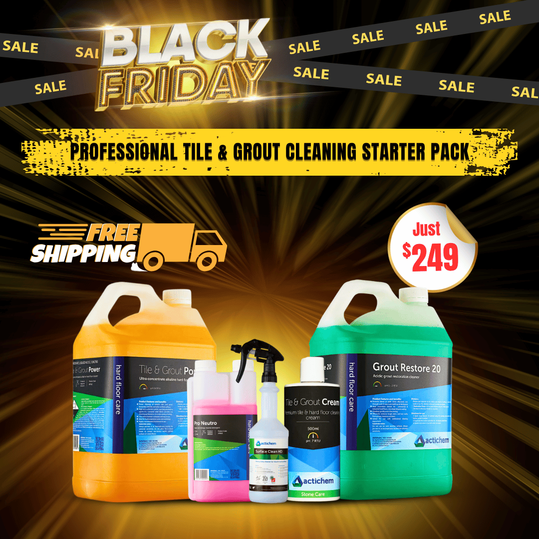 Professional Tile & Grout Cleaning Starter Pack BF