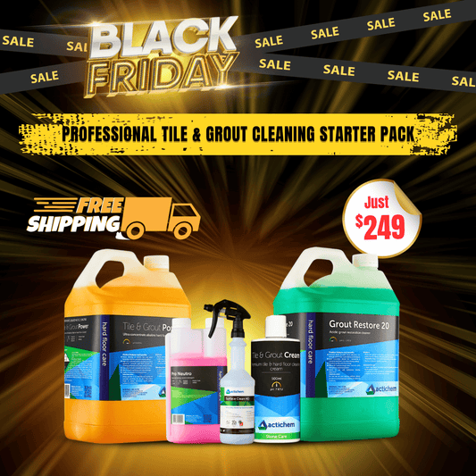Professional Tile & Grout Cleaning Starter Pack BF