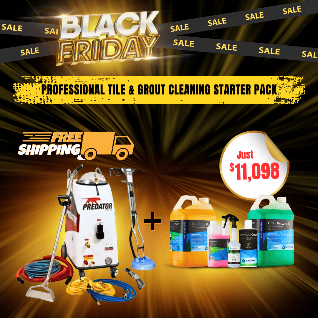 Professional Tile & Grout Cleaning Starter Pack BF