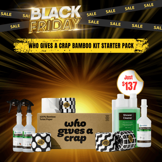 Who Gives a Crap Bamboo Kit Starter Pack BF