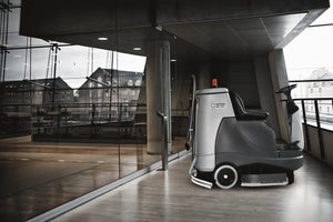 Nilfisk BR755D Dual Disk Ride On Scrubber