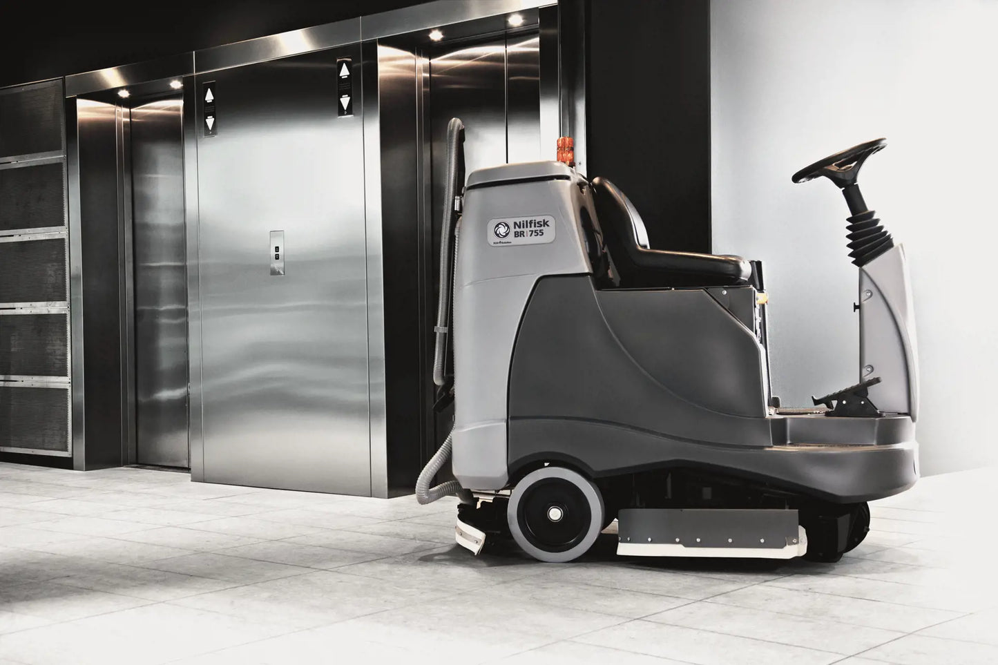 Nilfisk BR755D Dual Disk Ride On Scrubber