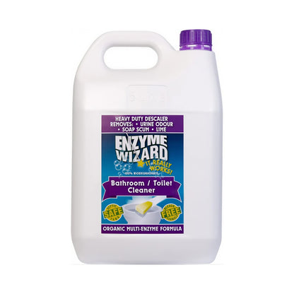 Enzyme Wizard Toilet / Bathroom Cleaner 750ml , 5L