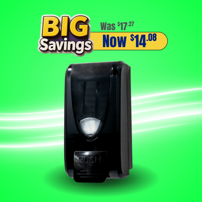 Black Hand Soap Dispenser - Cleaning Equipment