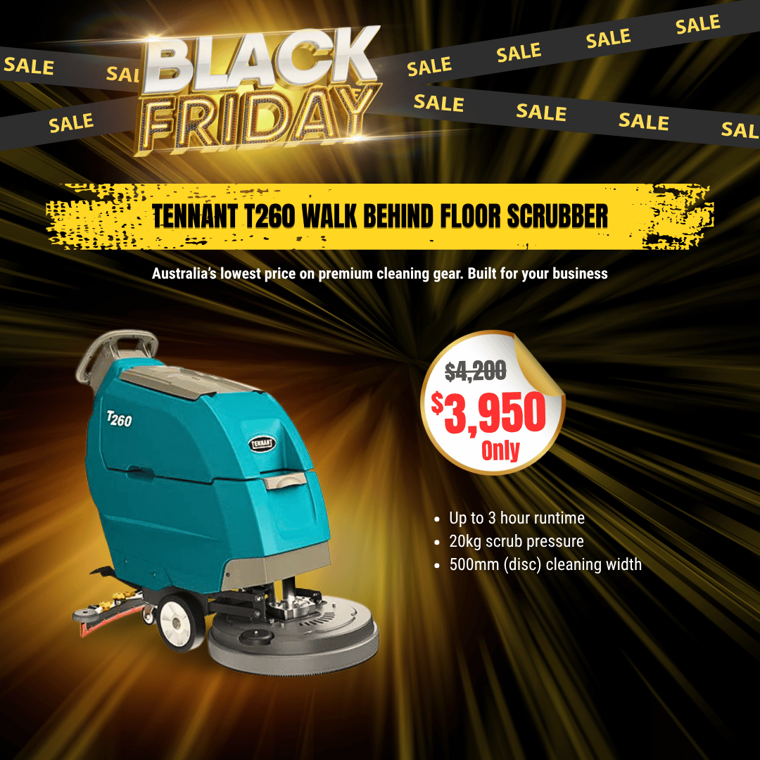 Tennant T260 Walk Behind Floor Scrubber BF