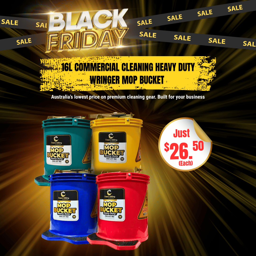 Mop Bucket 16L Commercial Cleaning Heavy Duty Wringer Bucket BF