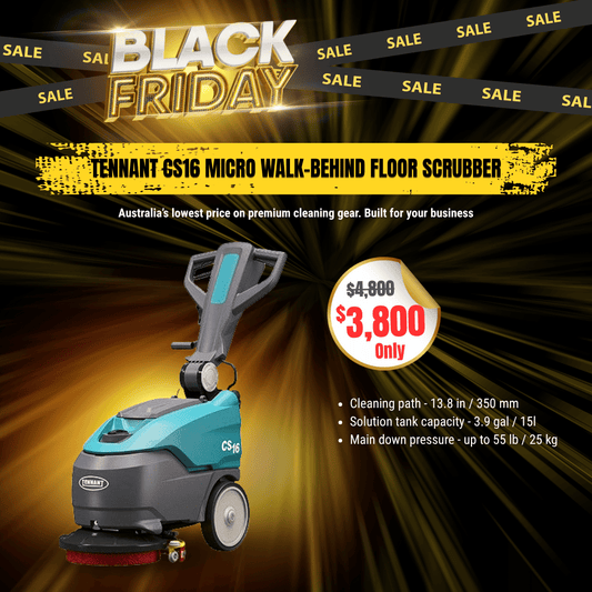Tennant CS16 Micro Walk-Behind Floor Scrubber BF