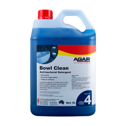 AGAR Bowl Cleaner Anti-Bacterial Detergent 5L & 20L