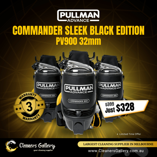 Pullman Advance® Commander Sleek Black Edition PV900 32mm (3 Year Warranty)