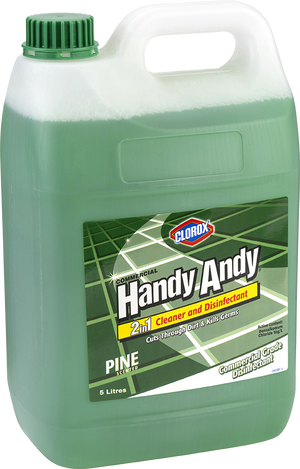Clorox Handy Andy Cleaner & Disinfectant Green 5L